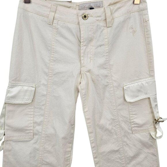 Baby‎ Phat 3 Y2K Vintage Cargo Pants Satin Patch - Picture 2 of 16